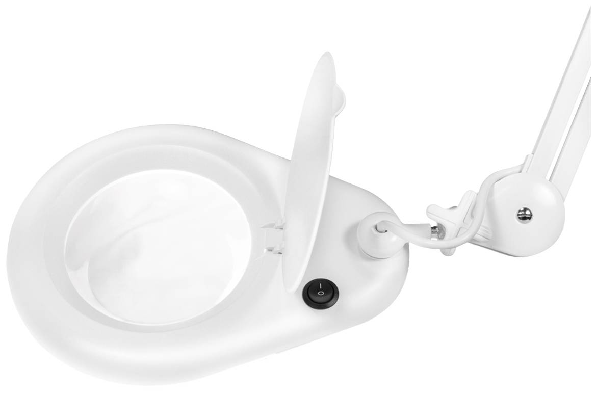 Lampada LED con Lente d'ingrandimento a 5 Diottrie Attacco a Morsetto-2
