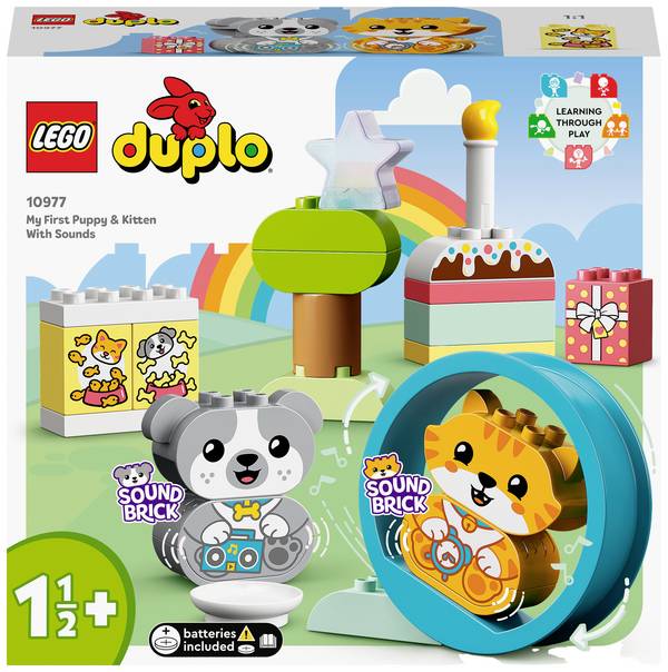 10977 LEGO® DUPLO® Il mio primo cucciolo e gattino - con tono