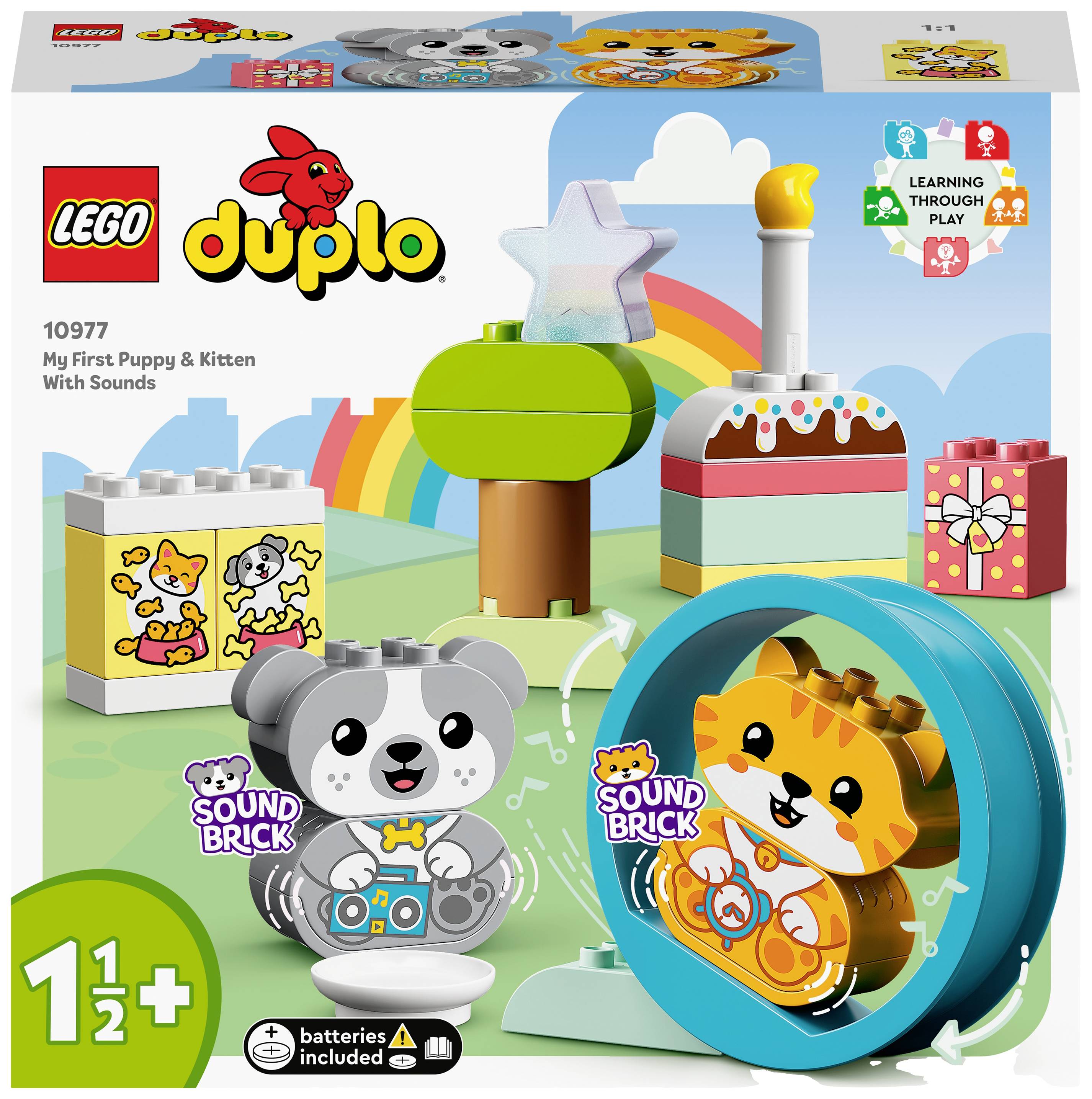 10977 LEGO® DUPLO® Il mio primo cucciolo e gattino - con tono-0