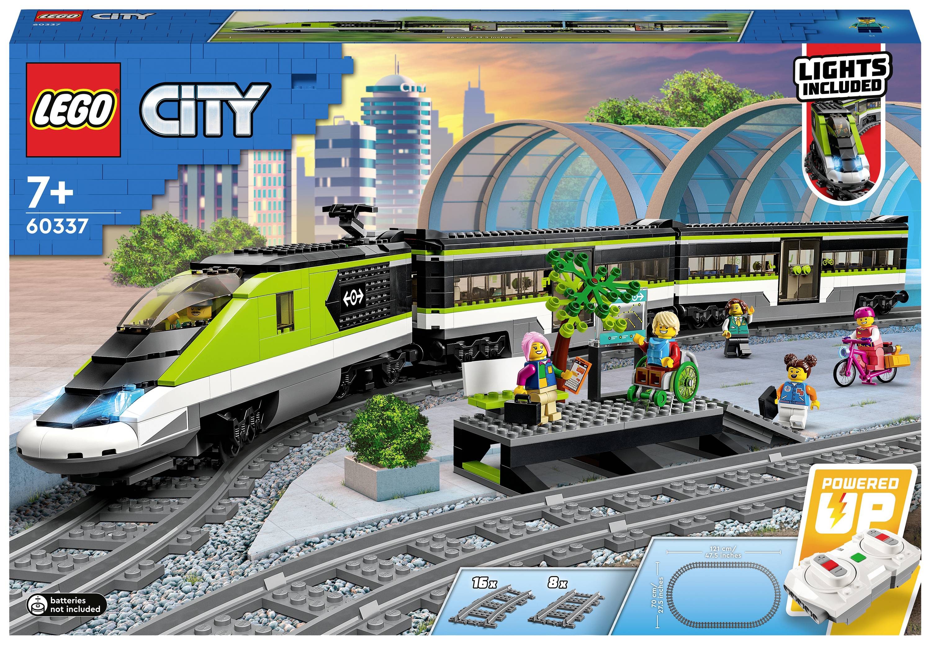 Giocattoli da costruzione LEGO 60337 treno proiettile per