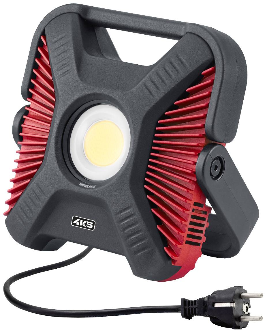 4K5 Tools HD 6000 C HeavyDuty Light Faretto da cantiere ERP C (A - G) 6000 lm 602.404A