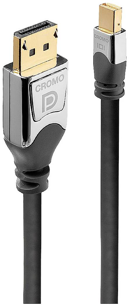 Adattatore Mini DisplayPort con DisplayPort LINDY 36311 Grigio 1 m-0