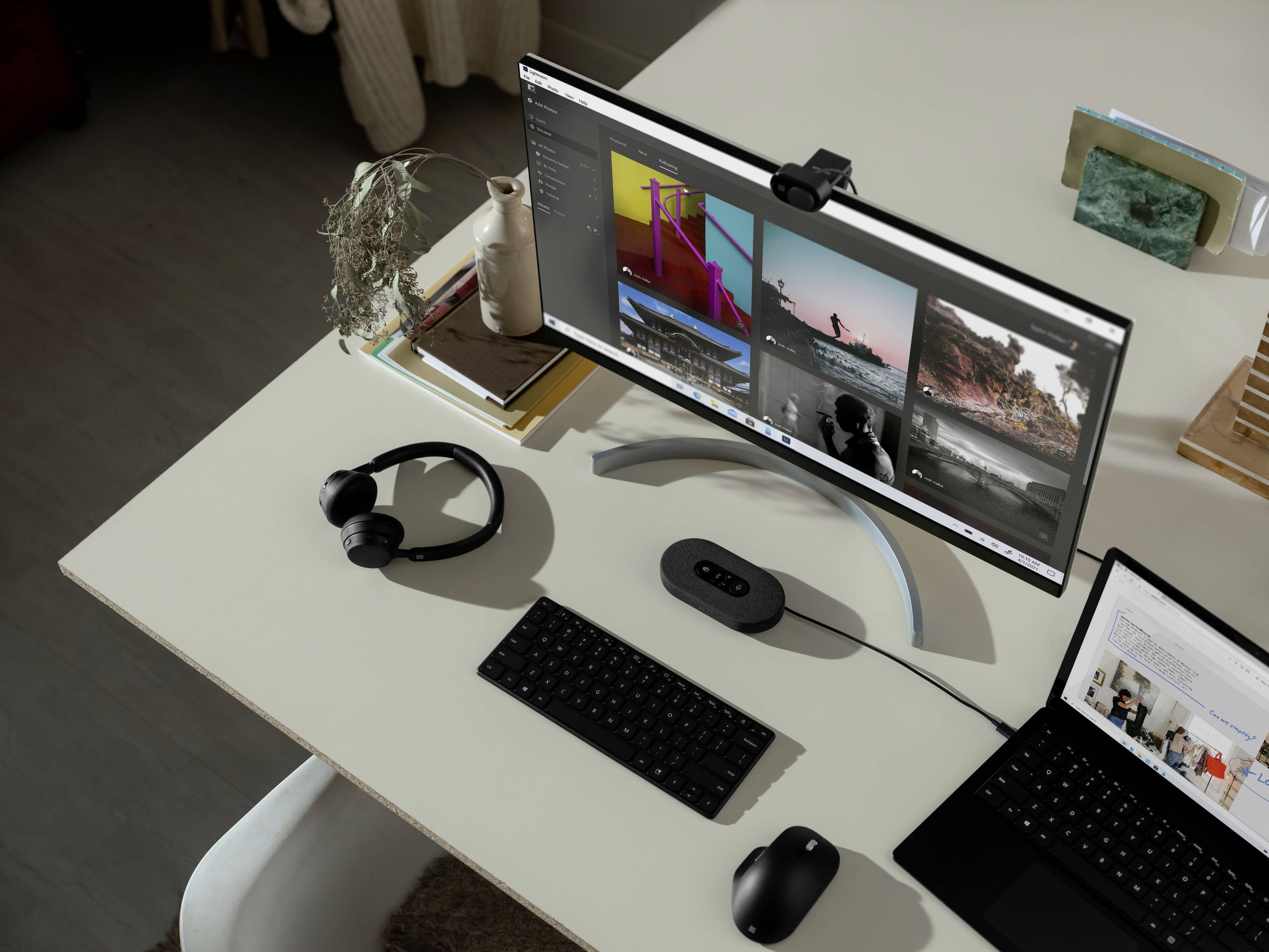 Microsoft 8L3-00002 Webcam Full HD 1920 x 1080 Pixel Morsetto di supporto-5