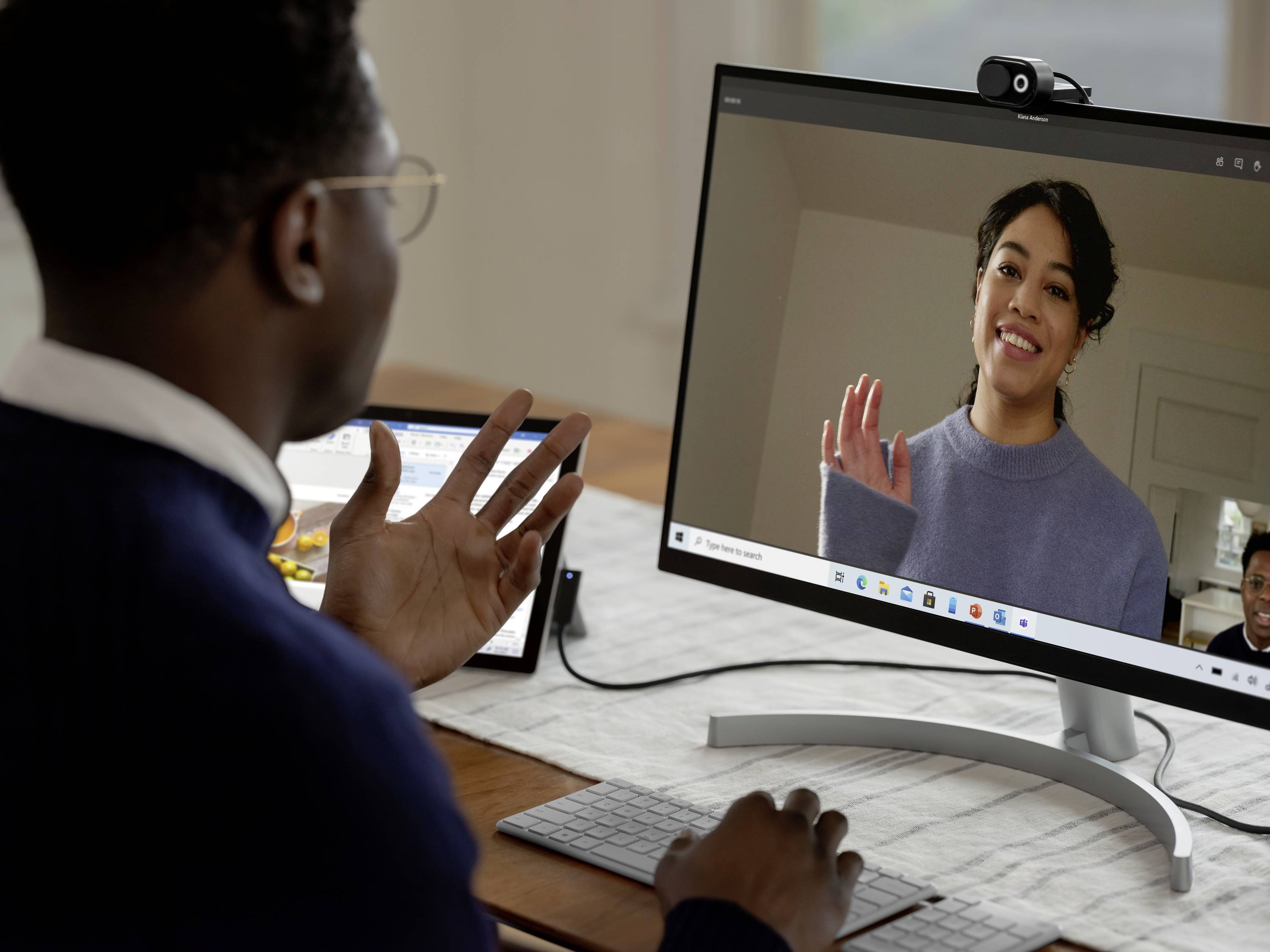 Microsoft 8L3-00002 Webcam Full HD 1920 x 1080 Pixel Morsetto di supporto-7
