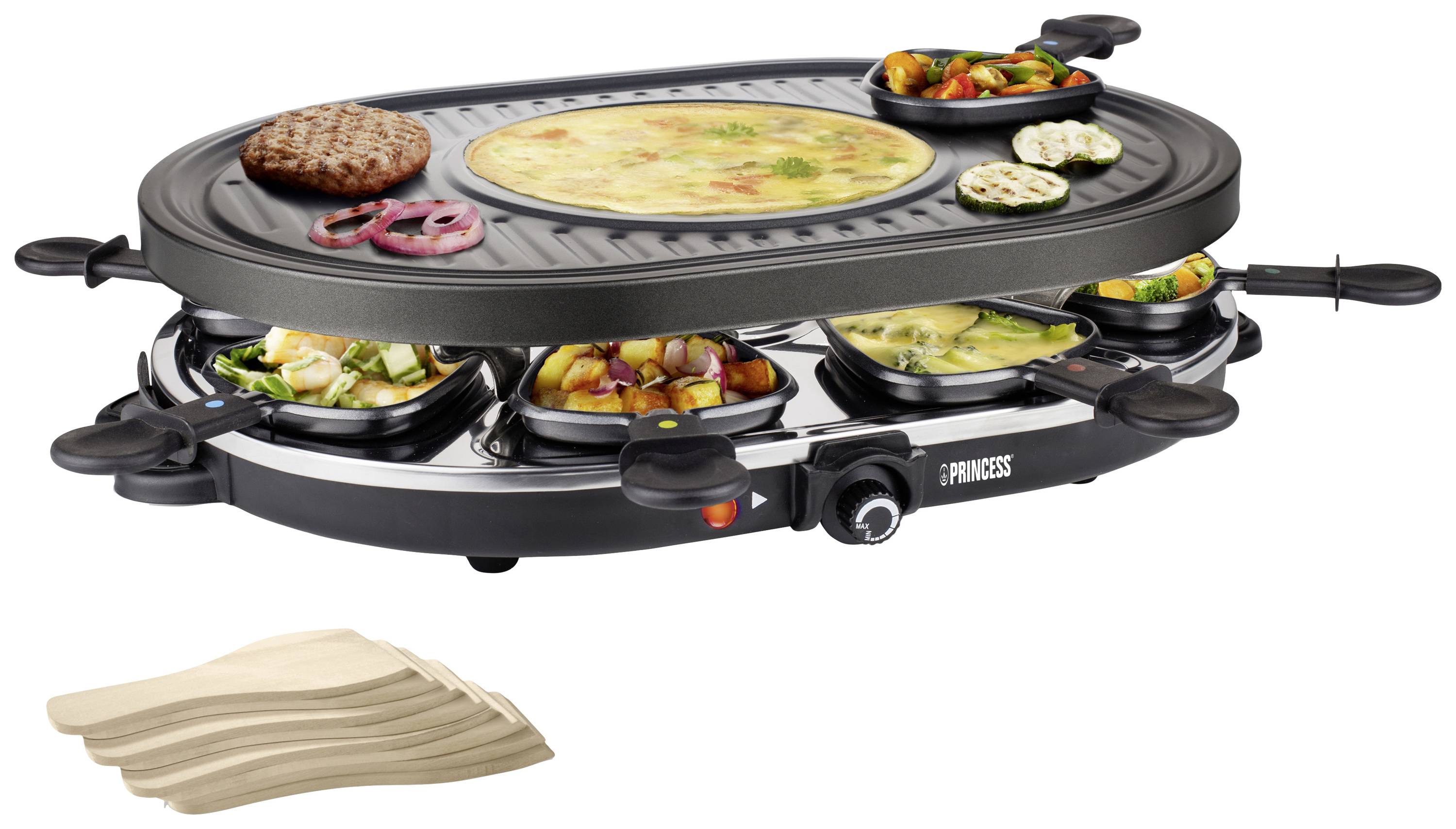 GRILL PARTY & RACLETTE 8 43x30 Princess-0