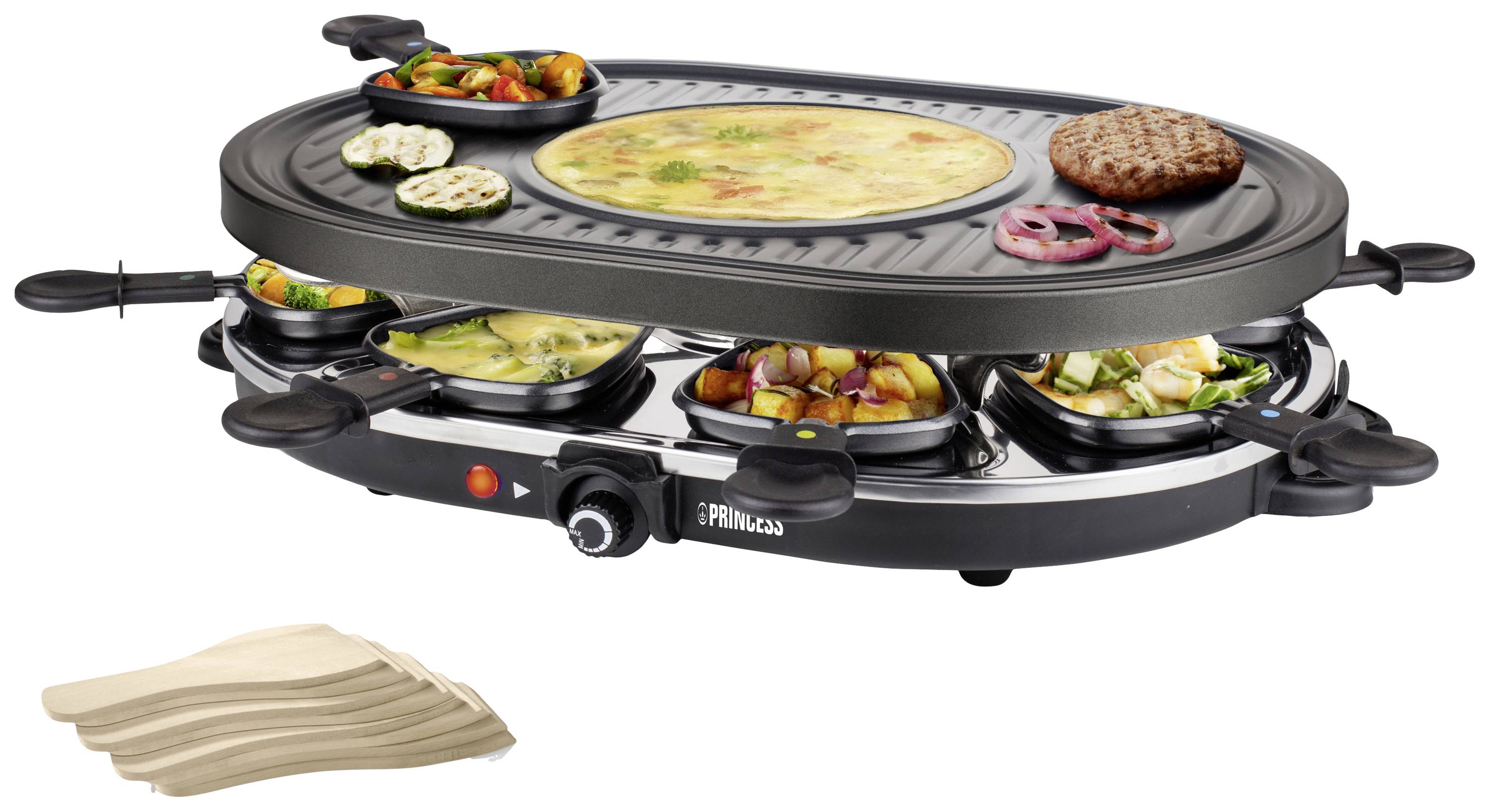 GRILL PARTY & RACLETTE 8 43x30 Princess-1