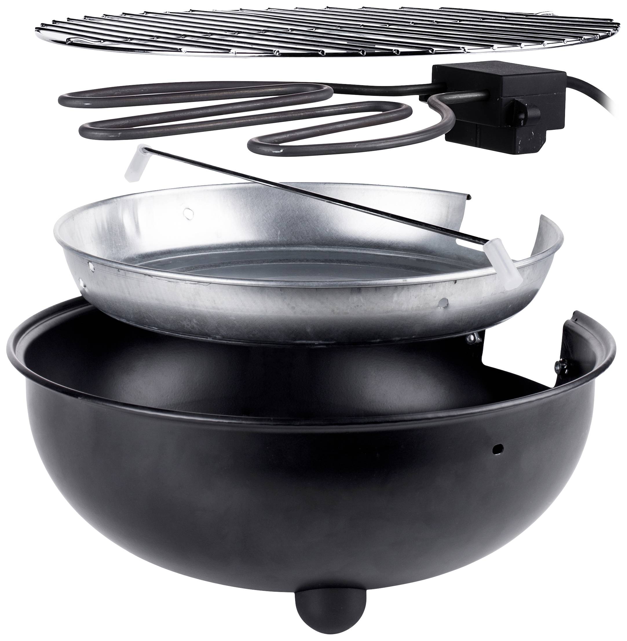 BARBECUE ELETTRICO 30CM 1250W TRISTAR BK-4