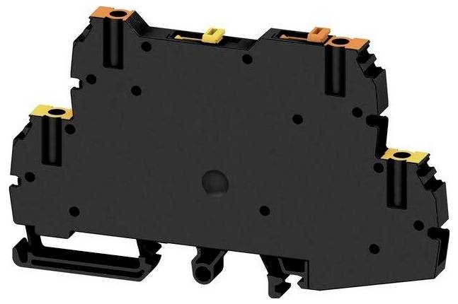 Weidmüller 2851080000 Striscia di presa di prova 6.15 mm A vite Nero 25 pz. Pezzo