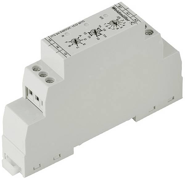 Weidmüller 2545120000 ITS 24-240VUC M7C PU10 Relè temporizzato Multifunzionale 500 pz. Intervallo di tempo: 0.05 - 36000 s 1 scambio