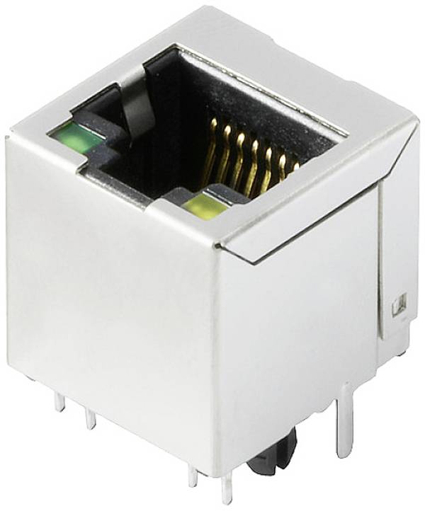 Weidmüller RJ45C5 R1V 3.2N4G/Y TY 2516380000 Presa Numero di poli 8 Nero 120 pz.