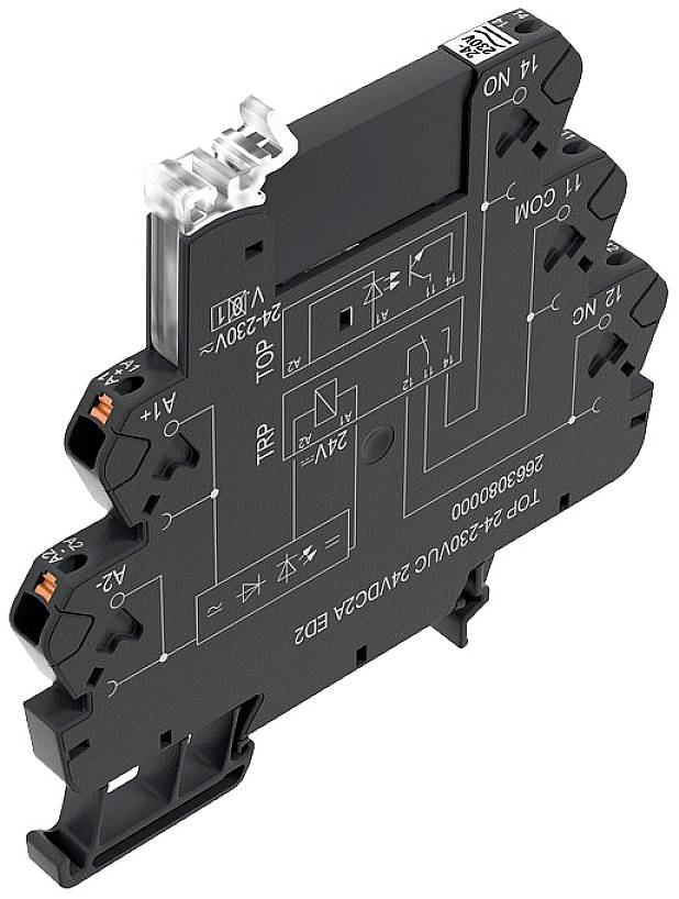 Weidmüller Relè a semiconduttore 2663090000 Tens.comm.max: 250 V/AC 10 pz.