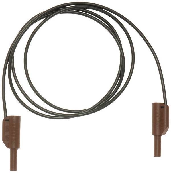 Metrel A 1342 Puntali di sicurezza  Spina a banana 4 mm Spina a banana 4 mm 1.50 m Nero, Marrone 1 pz.