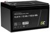 Green Cell Batteria ricaricabile speciale Blocco LiFePo Faston LiFePO 4 12.8 V 12 Ah 1 pz.