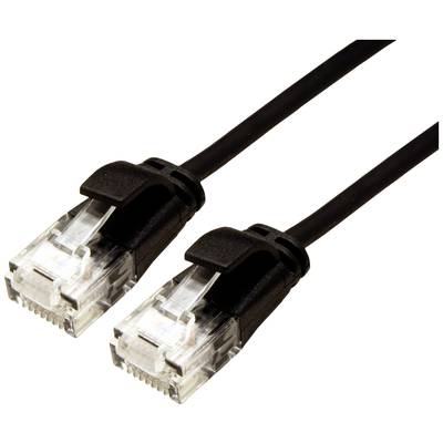 Cavo di rete Lan CAT6 50 mt UTP RJ45 Ethernet flessibile nero, in Bobina Cavo di rete Lan CAT6 50 mt UTP RJ45 Ethernet flessibile nero, in Bobina