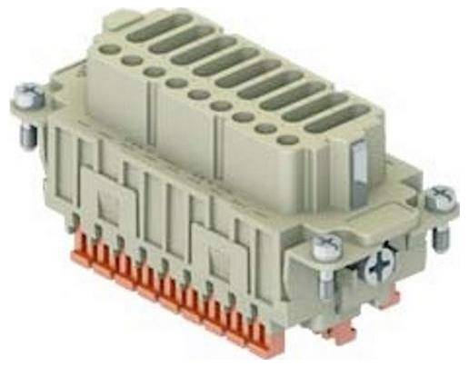 ILME CDSHF 27 Connettore 27 + PE Collegamento con molla di trazione a gabbia 1 pz.-0