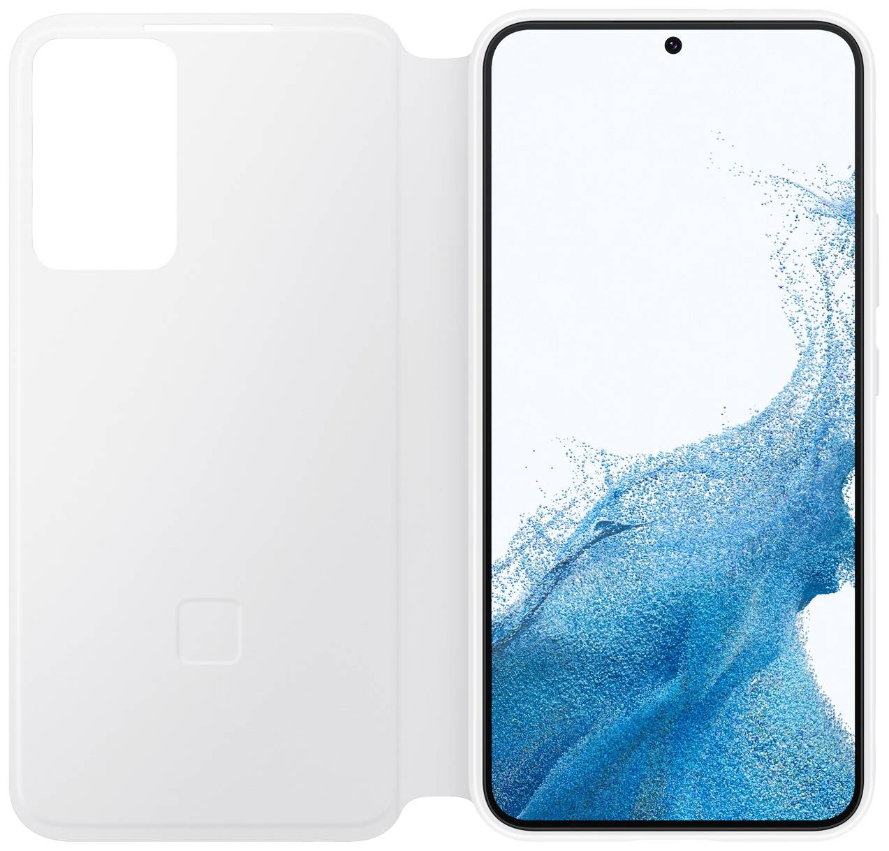 Samsung clear view cover galaxy s22+ white-1