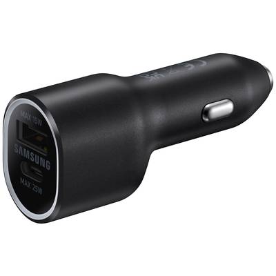 Acquista Caricabatterie da auto Samsung EP-L4020NBEGEU con funzione di  carica veloce USB-A, USB-C® da Conrad