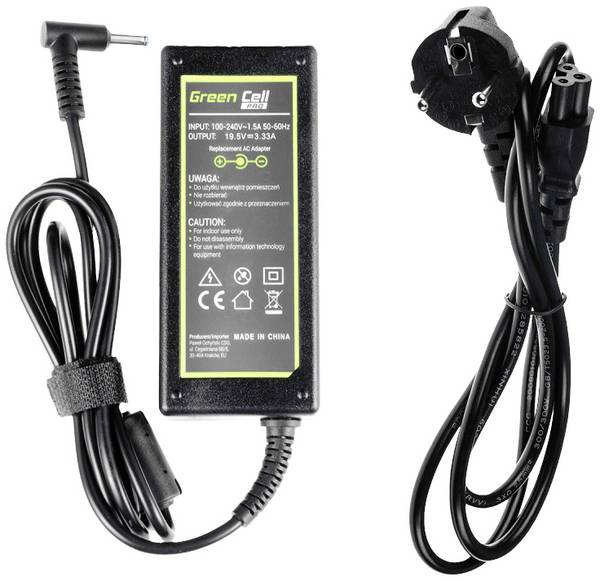 Green Cell AD49P Alimentatore per notebook 65 W 19.5 V 3.33 A