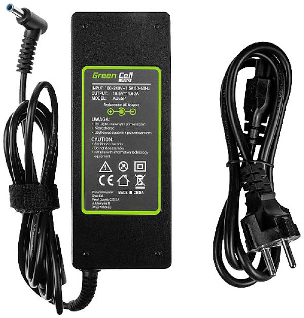 Green Cell AD65P Alimentatore per notebook 90 W 19.5 V 4.62 A
