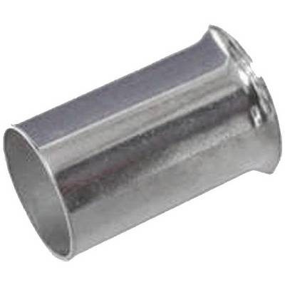Un tubo metallico argentato, leggermente inclinato, su uno sfondo neutro.