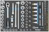 Hazet 163-258/92 Kit di chiavi a bussola 1/4" (6.3 mm) 163-258/92