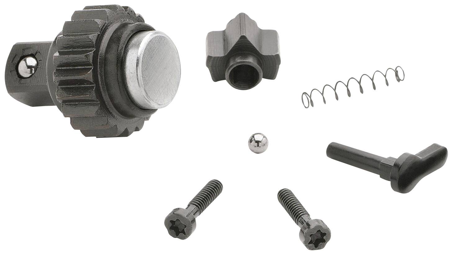 Hazet 863S/7 863S/7 Kit di pezzi di ricambio 6.3 mm 1/4 pollici Impronta (cacciavite) 1/4" (6.3 mm) 1 pz.