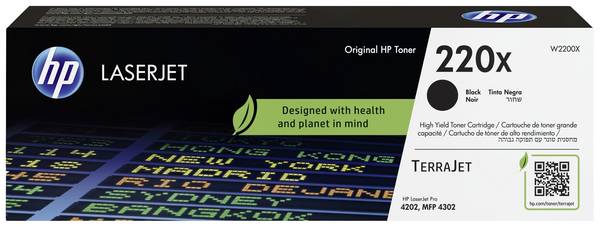 HP Toner 220X Originale  Nero 7500 pagine W2200X