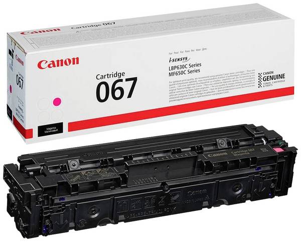 Canon Toner 067 Originale Magenta 1250 pagine 5100 C 002