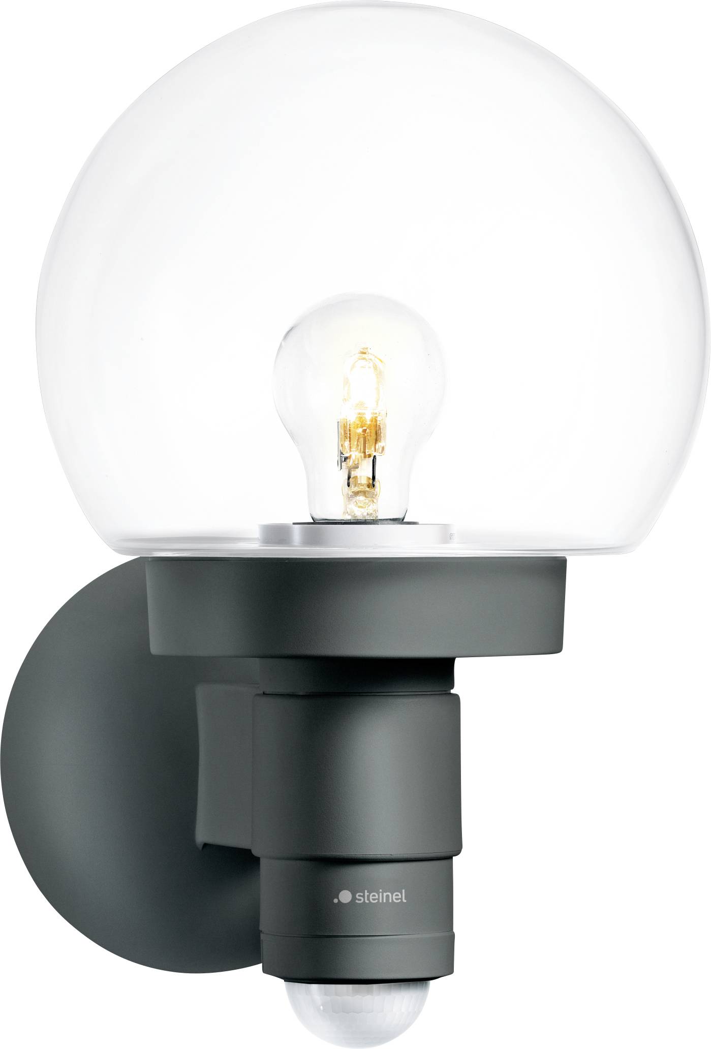 Steinel L 115 S ANT 059880 Lampada da parete per esterni con rilevatore di movimento E27 60 W Antracite