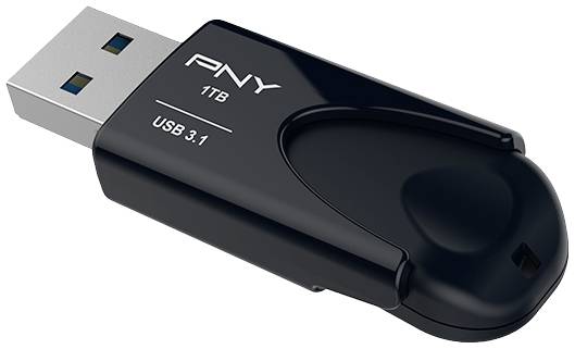 PNY Attaché 4 unità flash USB 1 TB USB tipo A 3.2 Gen 1 [3.1 Gen 1] Nero (PNY USB3.1 Attach? 4 1TB black Retail)-0
