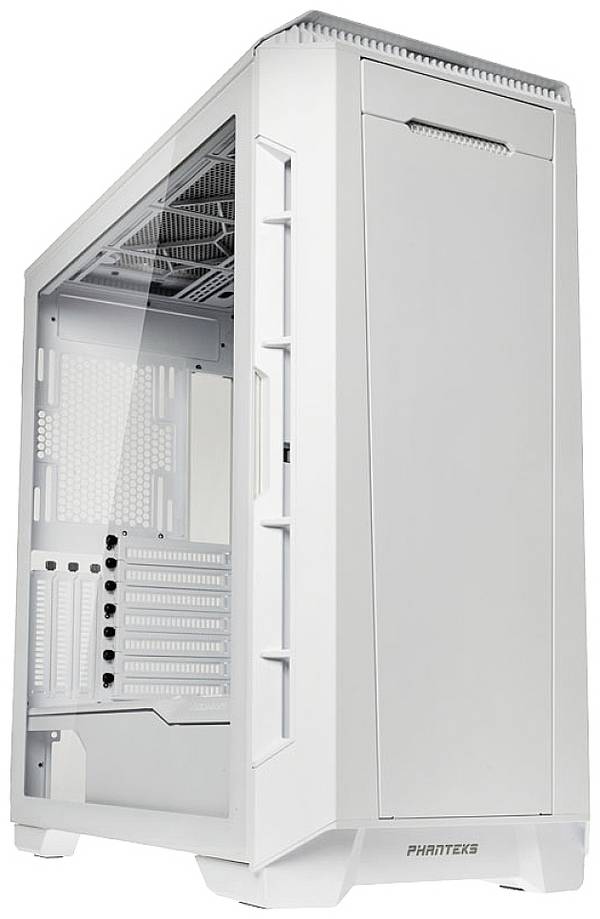 Phanteks Eclipse P600S Silent Midi-Tower Contenitore, PC Case da gioco  Bianco 3 ventole pre-montate, isolato, finestra laterale, filtro per la polvere