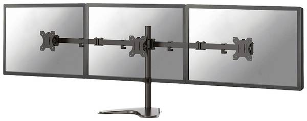<br>  Neomounts<br>  FPMA-D550DD3BLACK<br>  <br>  Supporto da tavolo per monitor<br>  3 Display:  (s)<br>  33,0 cm (13") - 68,6 cm (27")<br>  Nero<br>  Inclinabile, Rotante, Girevole, Regolabile in altezza<br>