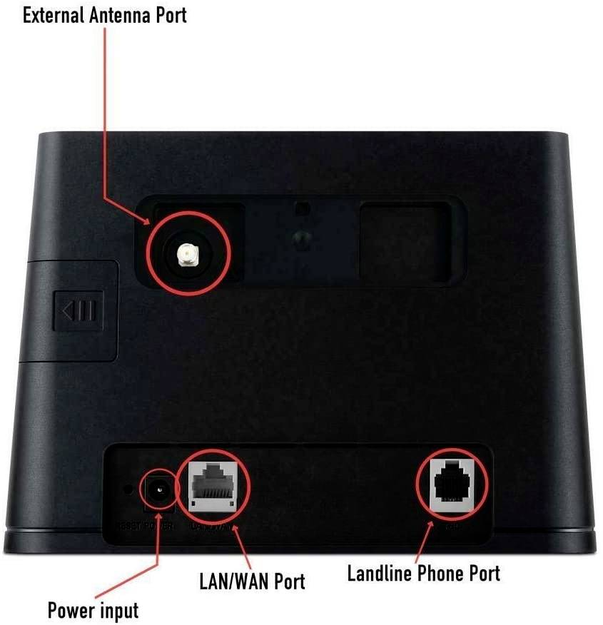 Hotspot mobile LTE WLAN HUAWEI B311-221 150 MBit/s Nero-1