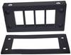 TRU COMPONENTS DVK 16/8 Profilo per introduzione cavi Ø (max.) 16 mm Poliammide Nero 1 pz.