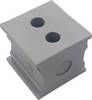TRU COMPONENTS ELT 2/5 Passacavo scanalato Ø (max.) 5 mm Gomma Grigio 1 pz.