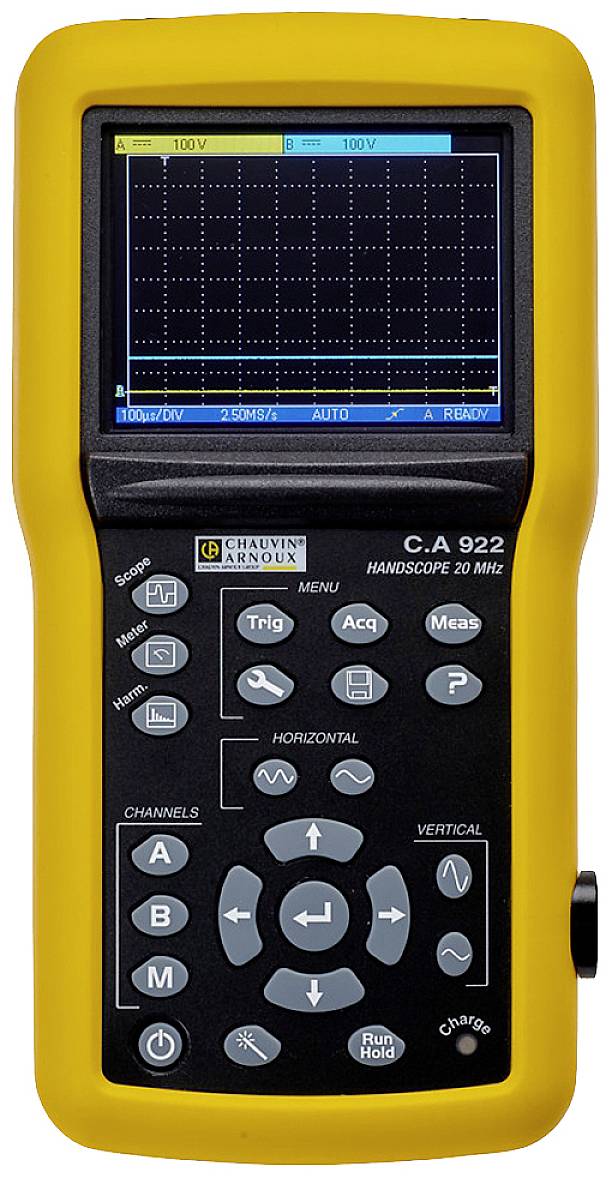 Acquista Chauvin Arnoux C.A 922 Oscilloscopio portatile 20 MHz 2 canali 2  Gsa/s 2.5 kpts 9 Bit Portatile, Funzioni multimetro, T da Conrad