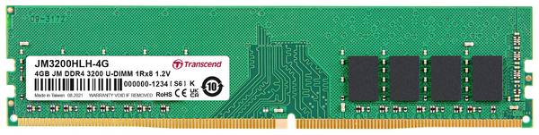 Transcend jetram jm3200hlh-4g memoria 4 gb 1 x 4 gb ddr4 3200 mhz