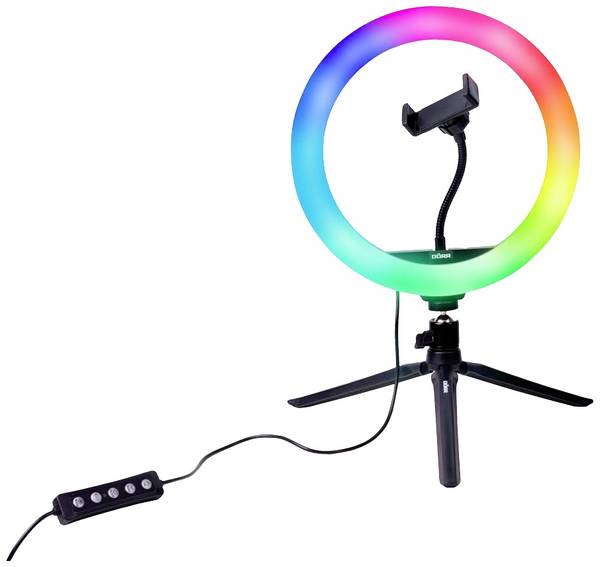 DÖRR Vlogging Kit VL-26 RGB Luce LED anulare  Numero di LED=130