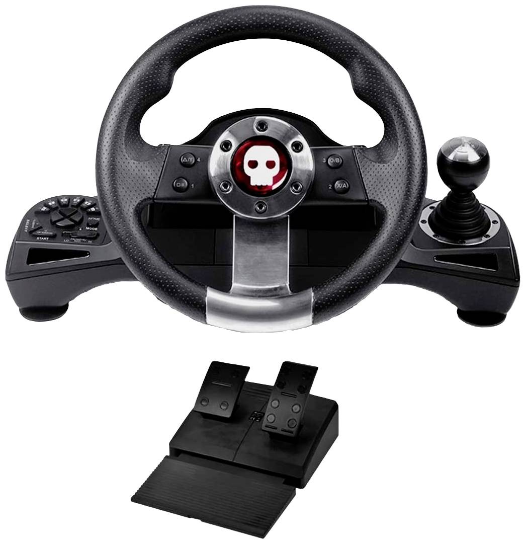 Acquista Konix Pro Steering Wheel Volante PlayStation 4, Xbox One, Xbox  Series S, Xbox Serie X, Nintendo Switch Nero incl. selet da Conrad