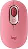 Logitech POP - Maus - anpassbarer Emoji - optisch - 4 Tasten - kabellos - Bluetooth 5.1 LE - Heart Breaker