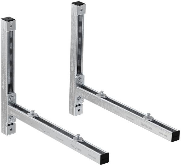 Fischer  Staffa a sbalzo 600 mm Acciaio  553735 1 pz.