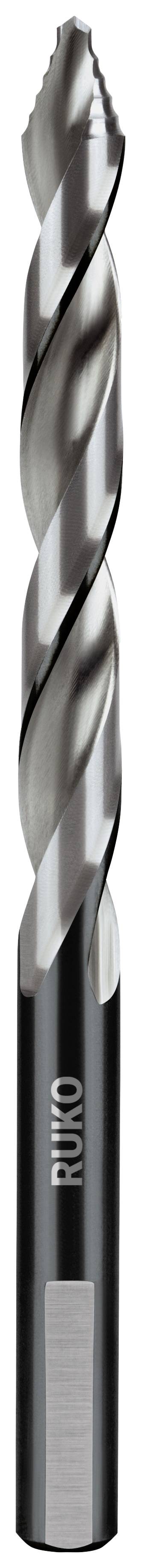 Un trapano metallico con scanalature a spirale, adatto per forare con precisione materiali duri.