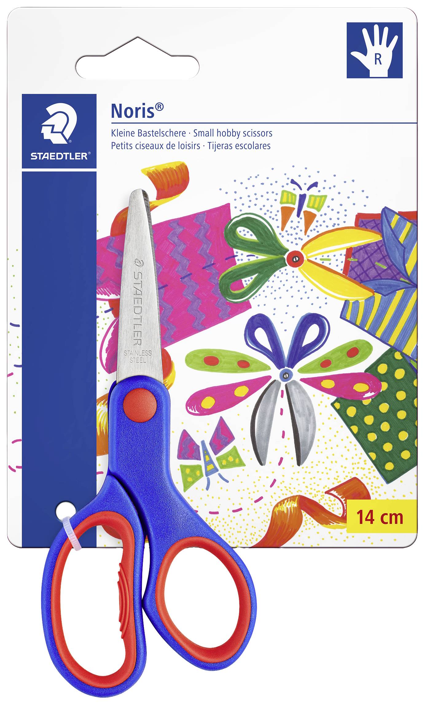 Staedtler Noris Club 965 Forbici per attivit manuali Blu Rosso (STAEDTLER Noris Club 965 - saks)-0