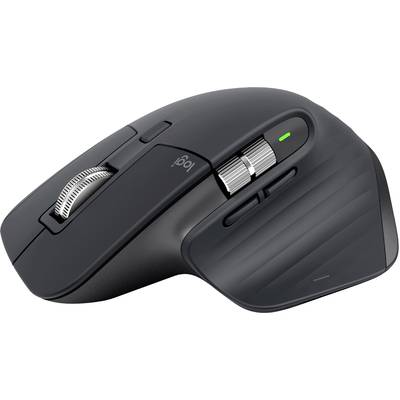 <br>  Logitech<br>  MX Master 3S<br>  Mouse ergonomico<br>  Bluetooth®, Senza fili (radio)<br>  <br>  Ottico<br>  Grafit