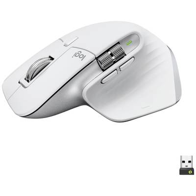 Acquista Logitech MX Master 3S Mouse ergonomico Bluetooth®, Senza fili  (radio) Ottico Grigio chiaro 7 Tasti 8000 dpi Cavo stac da Conrad