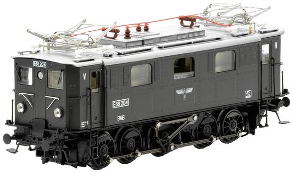 Jägerndorfer JC12602 Locomotiva elettrica H0 E88 204 di DRG blu grigio