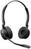 Jabra Engage 55 Cuffie On Ear DECT Stereo Nero incl. docking station di ricarica, regolazione del volume, Muto Telefono