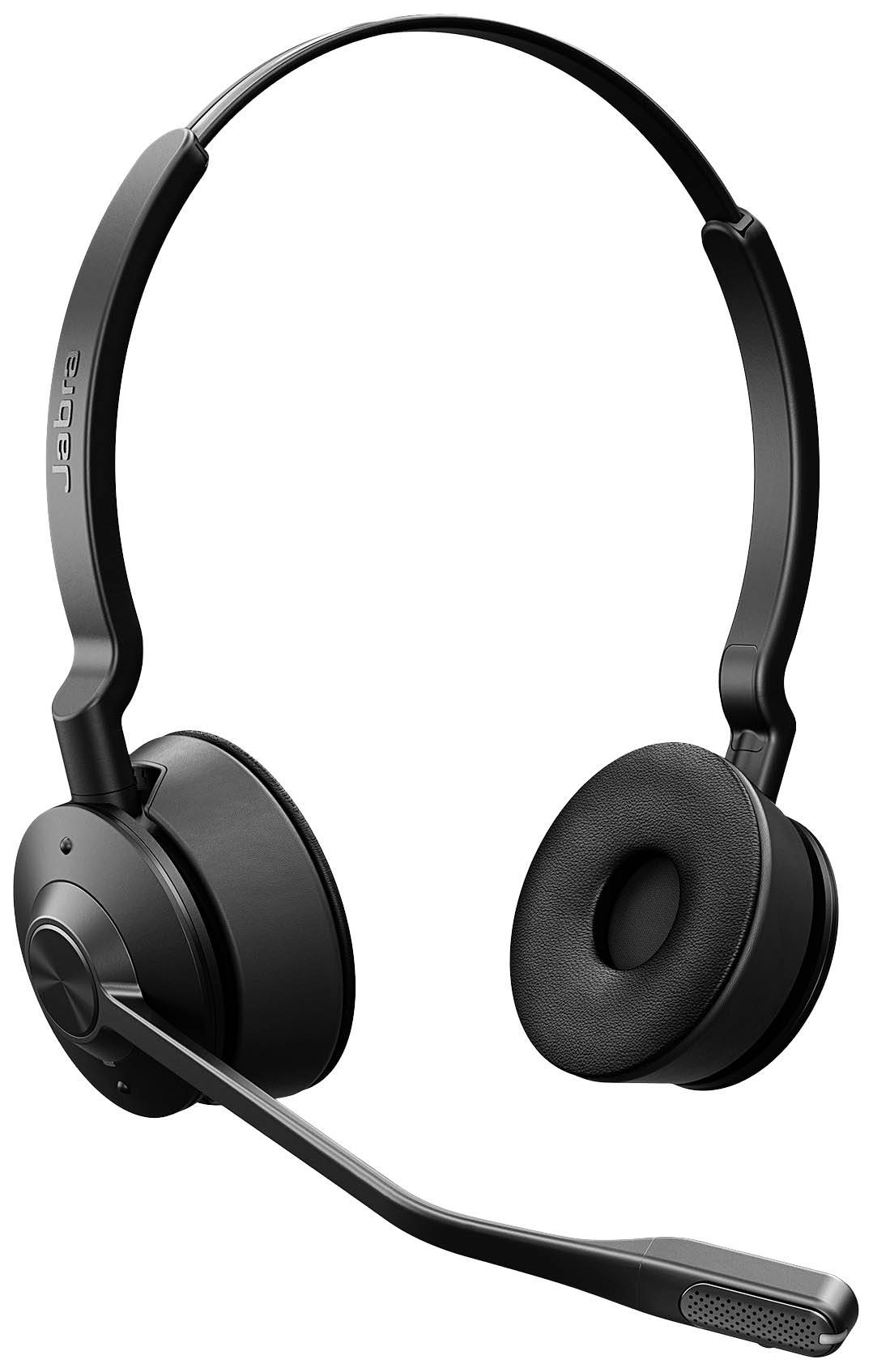 Jabra Engage 55 Cuffie On Ear DECT Stereo Nero regolazione del volume, Muto Telefono-0