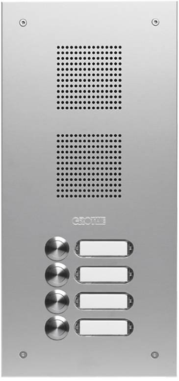 Grothe TS 787 1-4 Citofono Unità esterna Argento