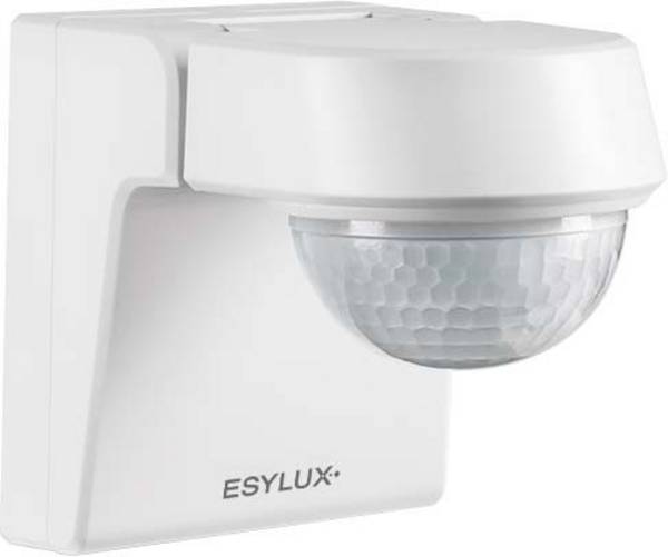 ESYLUX EM10025372 Soffitto, parete, Da parete Rilevatore di movimento 230 °  Bianco IP55, IK07